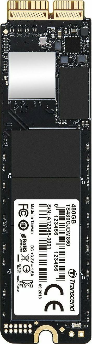 Solid State Drive SSD Transcend JetDrive 850 pentru Apple 480GB, PCIe SSD pentru Mac M13-M15
