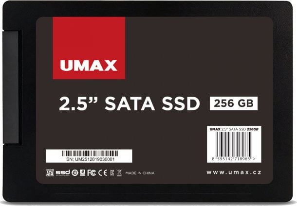 Solid State Drive SSD Umax UMM250008, 256 GB, 2,5`, SATA III