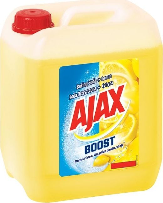 Solutie de curatat universala Ajax Boost Lemon 5L