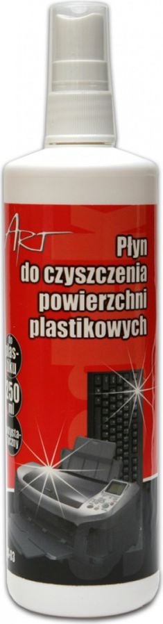 Solutie lichida tip spray, ART AS-03, pentru curatare suprafete plastic si metal, 250 ml