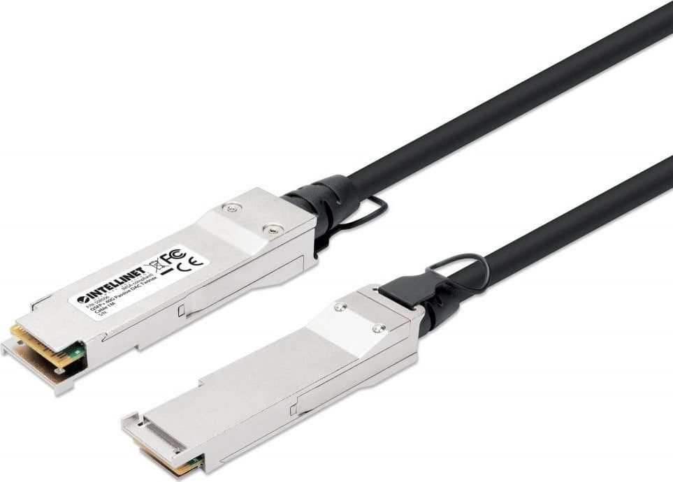 Soluții de rețea Intellinet Intellinet 508506 Twinax Link QSFP+ 40G DAC pasiv, MSA, 1 m