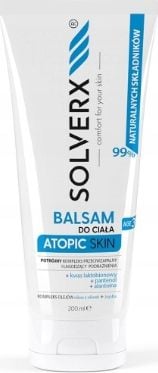 Balsam de corp, Solverx, Pentru piele atopica, Calmeaza iritatiile, 200 ml