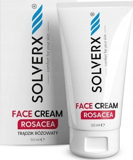 Solverx SOLVERX Rosacea Krem do twarzy na trądzik różowaty 50 ml