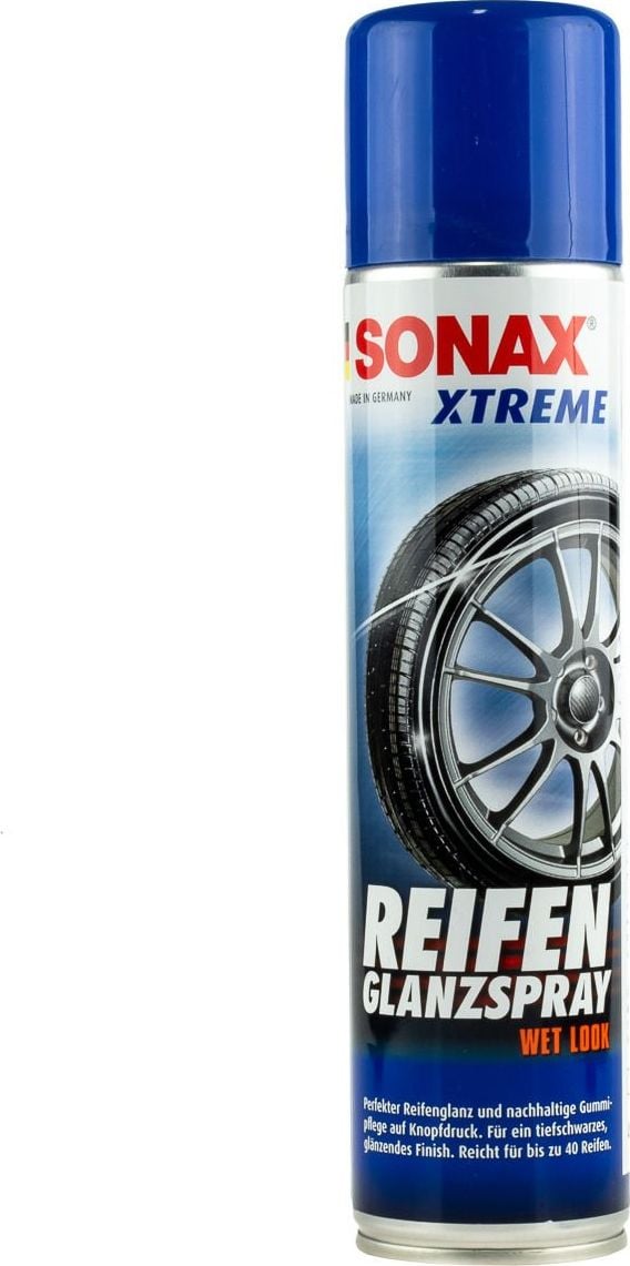 Sonax Sonax Xtreme Tire Gloss Spray Wet Look - anvelopă umedă, spumă pentru anvelope 400 ml universal (6623-uniw) - 6623-uniw