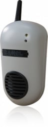 Sonerie wireless Zamel DRS-982, raza de actiune 150 m, 85 dB, 230 V, Gri