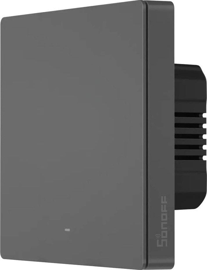 Regilator de perete Sonoff M5 cu wifi inteligent cu un singur canal Sonoff M5 este un comutator wifi de perete cu un singur canal, care poate fi controlat de la distanta prin intermediul unei aplicatii mobile sau prin comenzi vocale. Este un dispozi