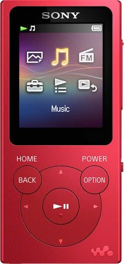 MP3 si MP4 Playere - Sony MP3 Player 8GB roșu (NWE394R.CEW)