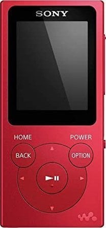 MP3 si MP4 Playere - Sony Sony Walkman NW-E394B MP3 Player, 8GB, Red