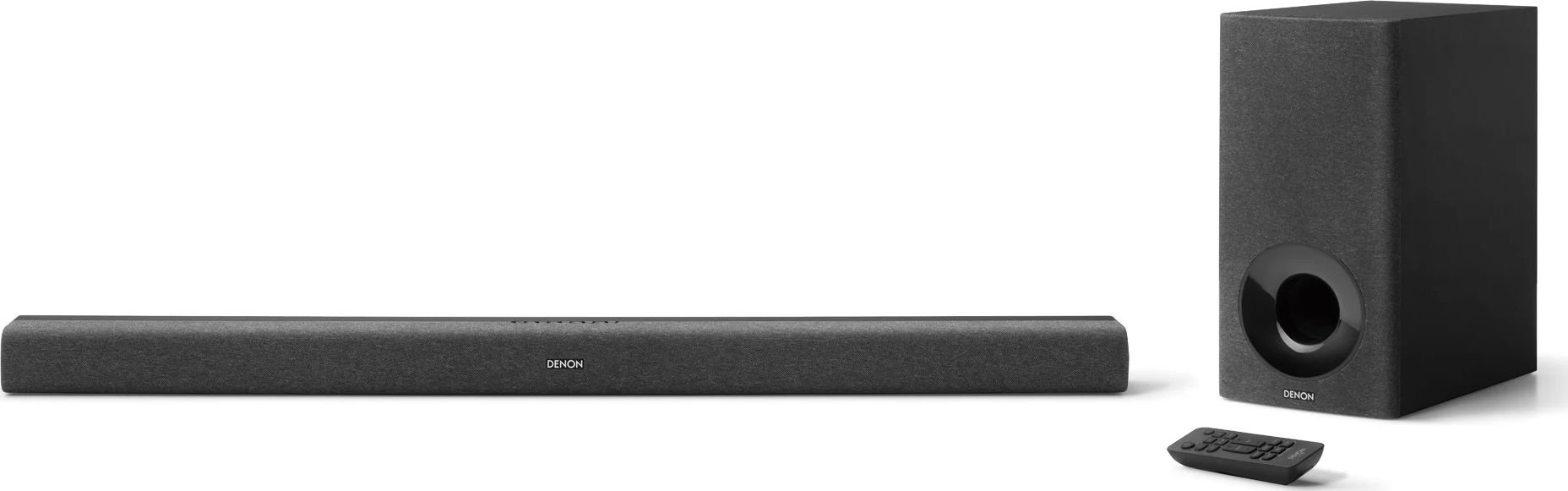 Soundbar - Soundbar Denon DHTS416,2.1, Chromecast, Bluetooth, Subwoofer wireless, HDMI ARC, 4k UHD, Dolby Audio, negru