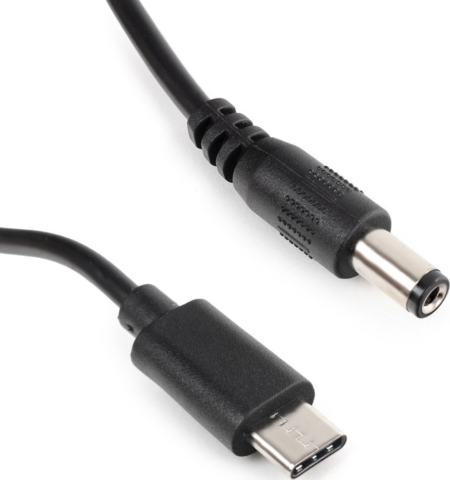 Spacetronik USB-C - cablu DC 5,5 mm 1 m Negru (PS_UCDC_210_55_010)