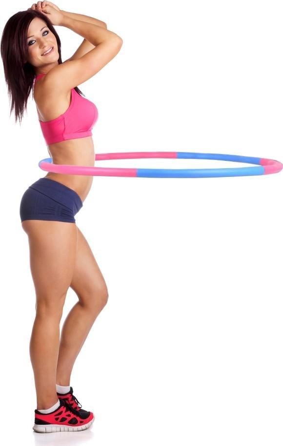 Spartan Weighted Hula Hoop Masaj de slăbit Spartan Reifen - 91 cm, 750 g