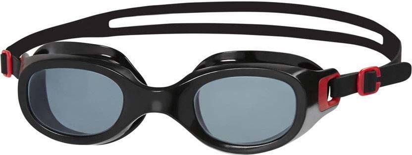 Ochelari inot adulti Speedo Futura Classic, Black/Lava Red/Smoke