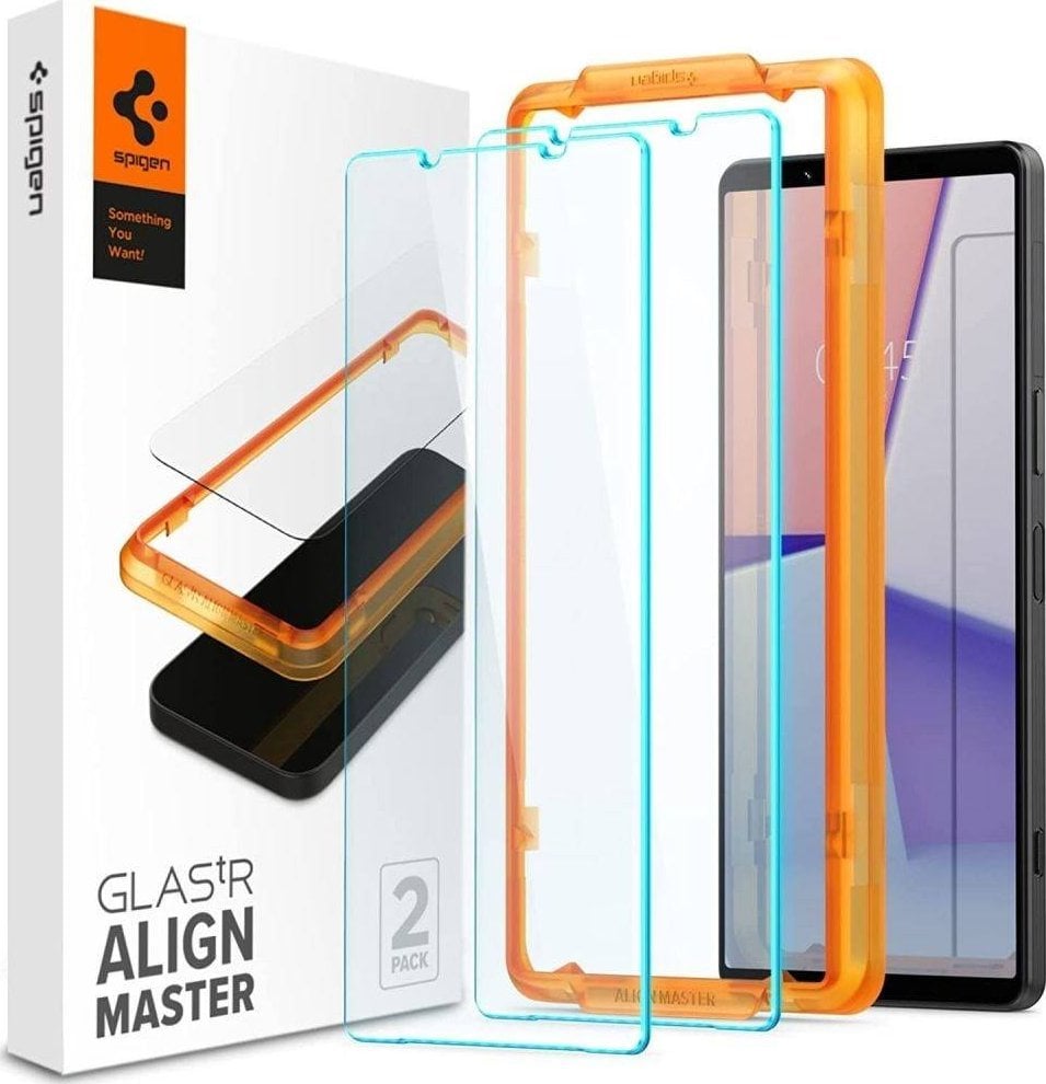 Spigen Spigen ALM Glas.Tr Slim Sony Xperia 1 V 2 buc sticlă temperată AGL06430
