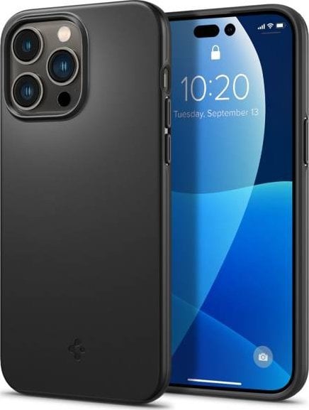 Spigen Spigen Thin Fit iPhone 14 Pro Max negru/negru ACS04766