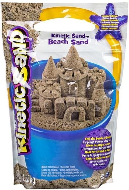 Spin Master Kinetic Sand - Piasek Plażowy 1,36 kg (6028363)