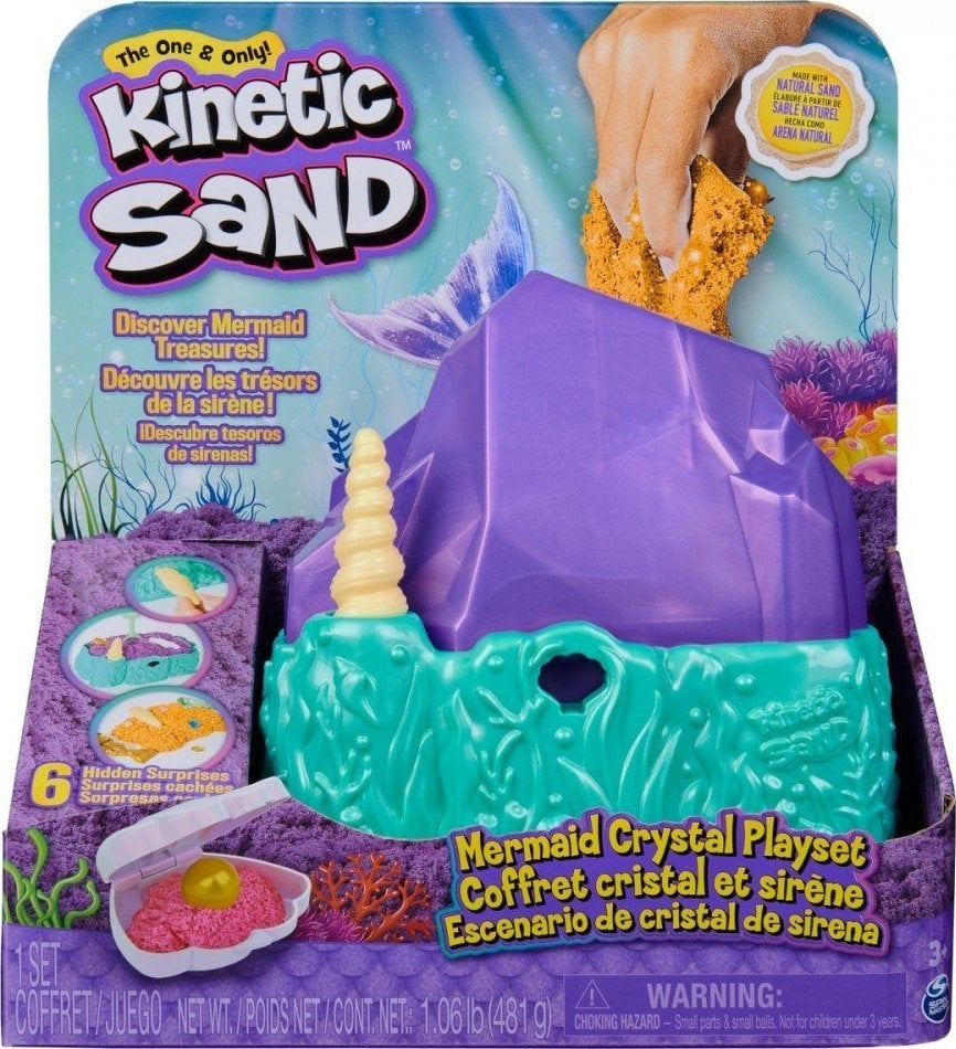 Spin Master Kinetic Sand Set de nisip cinetic Mermaid