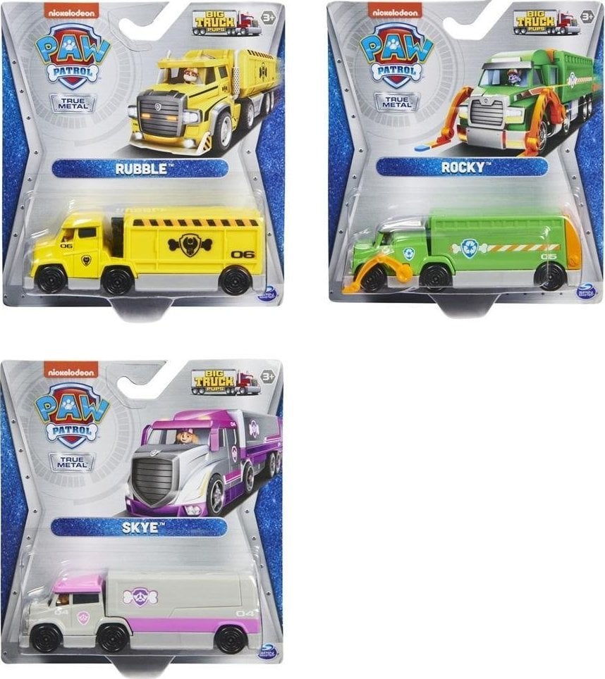 Mix de camioane Spin Master Paw Patrol Big Truck Pups