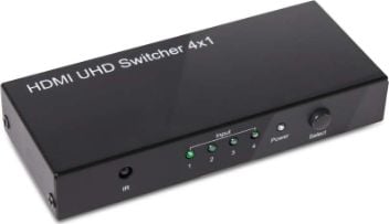 Splitter audio-video club 3d Club3D HDMI switchbox Eingänge 4 -> 1 AUSGANG 4K60Hz UHD cu amanuntul - CSV-1370