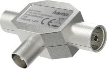 Splitter cablu coaxial Hama 205237, alb