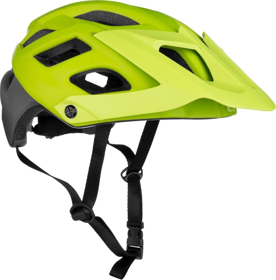 Spokey Casca de bicicleta SINGLETRAIL verde s. 58 - 61