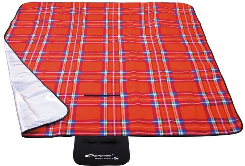 Spokey Picnic Tartan pătură de picnic 150x180cm roșu (85043)