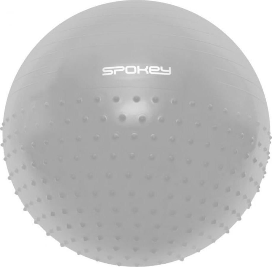 Minge de gimnastică Spokey Spokey Half Fit 55 cm gri 929872