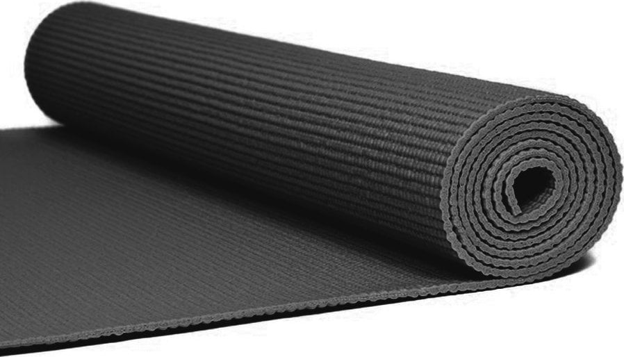 Sportech Covoraș yoga PVC 173x61x0,4 cm S825740 negru