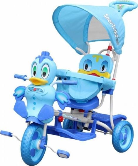 Bicicleta SporTrike cu 3 roți Cheerful Duck A11-2 Albastru