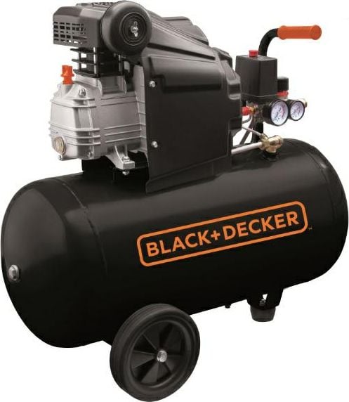 Compresor Black & Decker BD 205/50, 50 l, 2 CP, 8 Bar