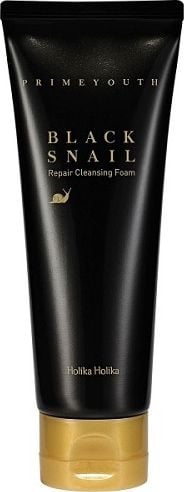 Spuma faciala regeneratoare Holika Holika Prime Youth Black Snail Cleansing Foam, 100 ml