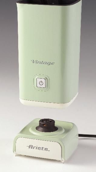 Accesorii si piese aparate cafea - Spumant lapte Ariete 287804 VintageCollection, 500 W, Verde