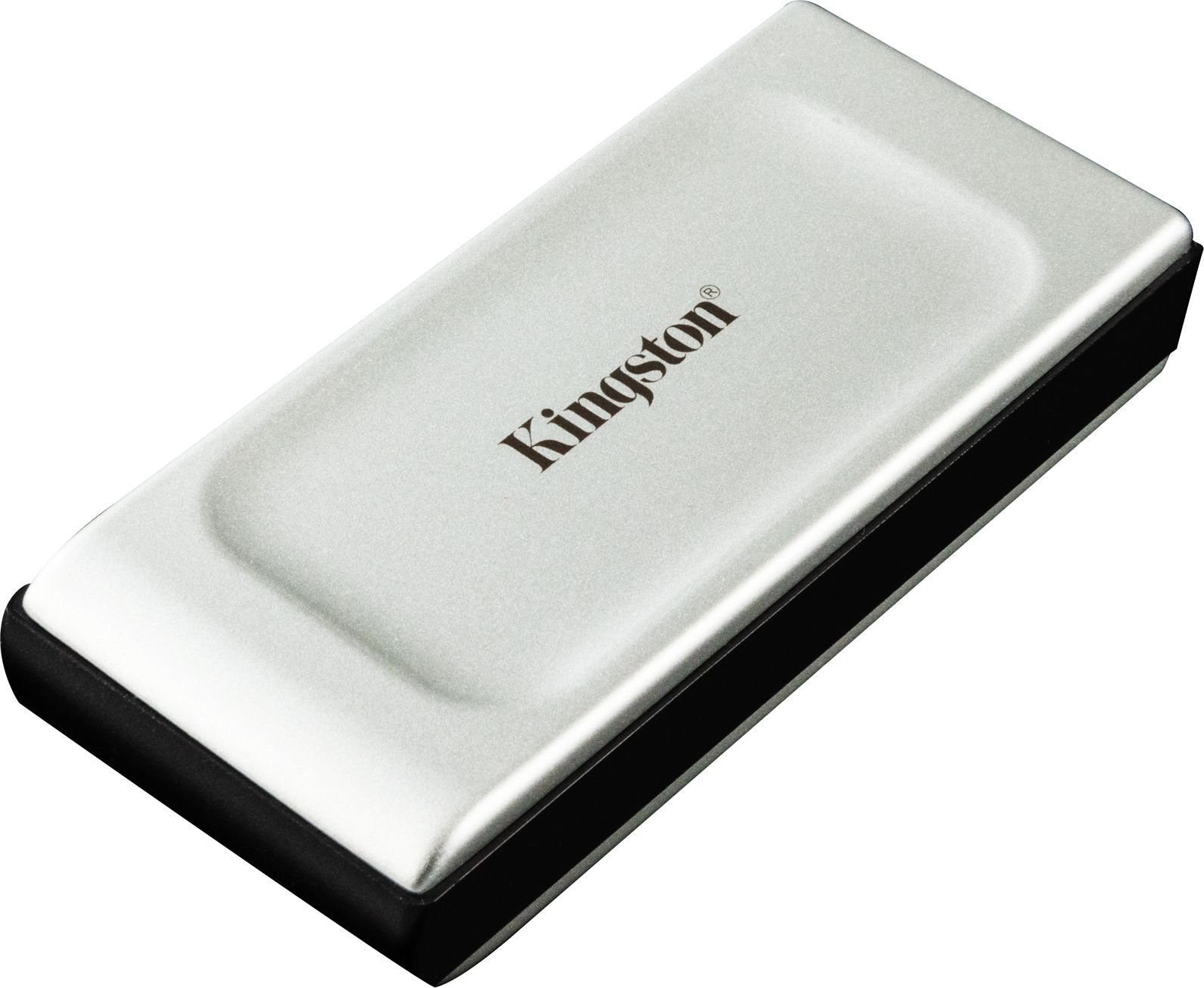 Hard Disk-uri externe - SSD extern portabil Kingston XS2000, 1TB, USB 3.2, Argintiu