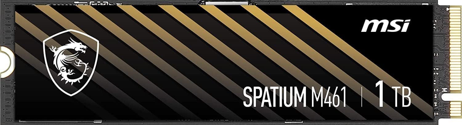 SSD MSI Spatium M461 1TB M.2 2280 PCI-E x4 Gen4 NVMe (S78-440L1D0-P83)