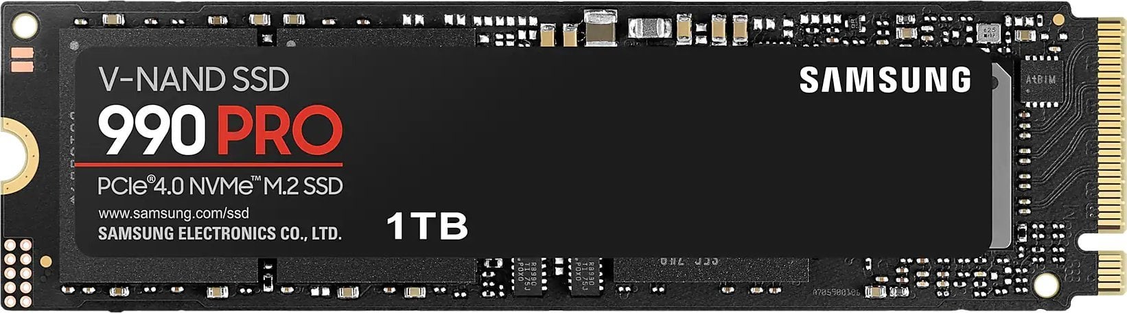 SSD Samsung 990 PRO 1TB M.2 2280 PCI-E x4 Gen4 NVMe (MZ-V9P1T0BW)