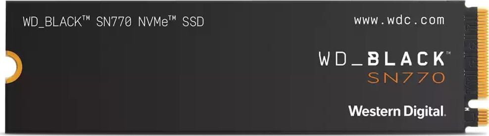 SSD WD Black SN770 500GB M.2 2280 PCI-E x4 Gen4 NVMe (WDS500G3X0E)