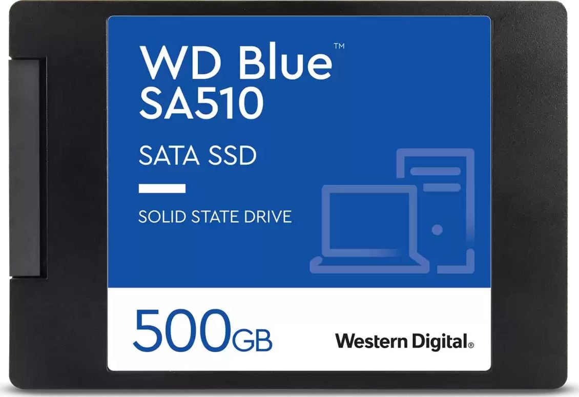 SSD WD Blue SA510 500GB 2,5` SATA III (WDS500G3B0A)