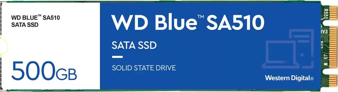 SSD Western Digital Blue SA510 500GB, SATA3, M.2