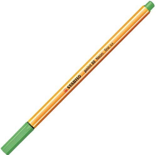 Stabilo Fineliner Point 0,4 mm, verde neon (88/033)