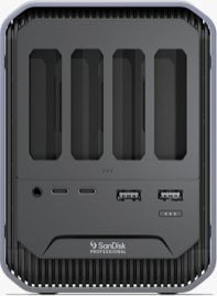 Stacja dokująca SanDisk SanDisk Professional PRO-DOCK 4 - Kartenlesegerat-Dockingstation Schachte: 4 - Thunderbolt 3