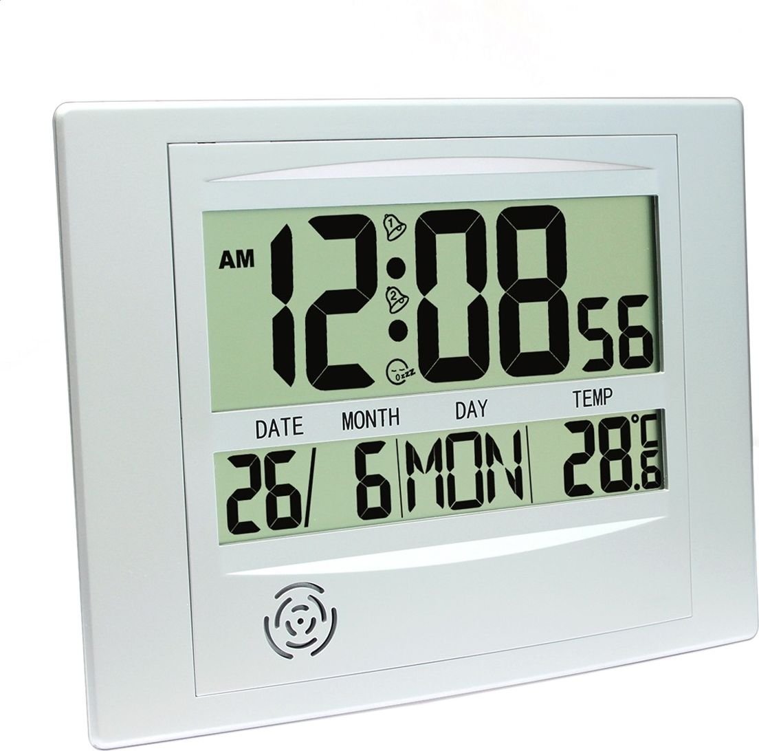 Statie Meteo PLATINET ,interior si exterior cu ceas,alarma,calendar