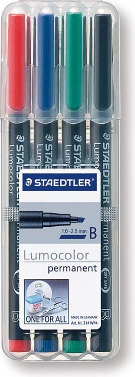 Staedtler Foilbook STAEDTLER LUMOCOLOR B 4BUC - S314WP4