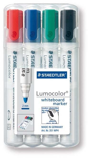 Marker tabla Staedtler 4 culori / set ST351WP4