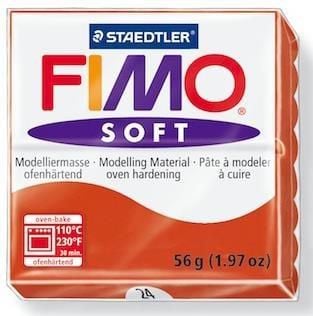 Staedtler Masa Fimo Soft 56g 24 czerwony (185277)