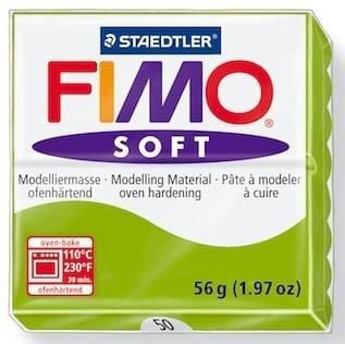 Staedtler Masa Fimo Soft 56g 50 seledynowy (185284)