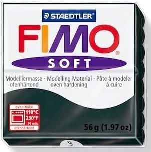 Staedtler Masa Fimo Soft 56g 9 czarny (185280)