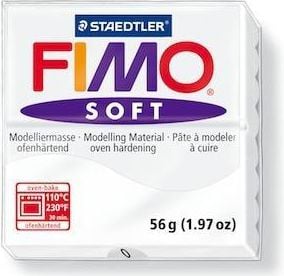 Staedtler Weight Fimo Soft 56g 0 alb (185276)