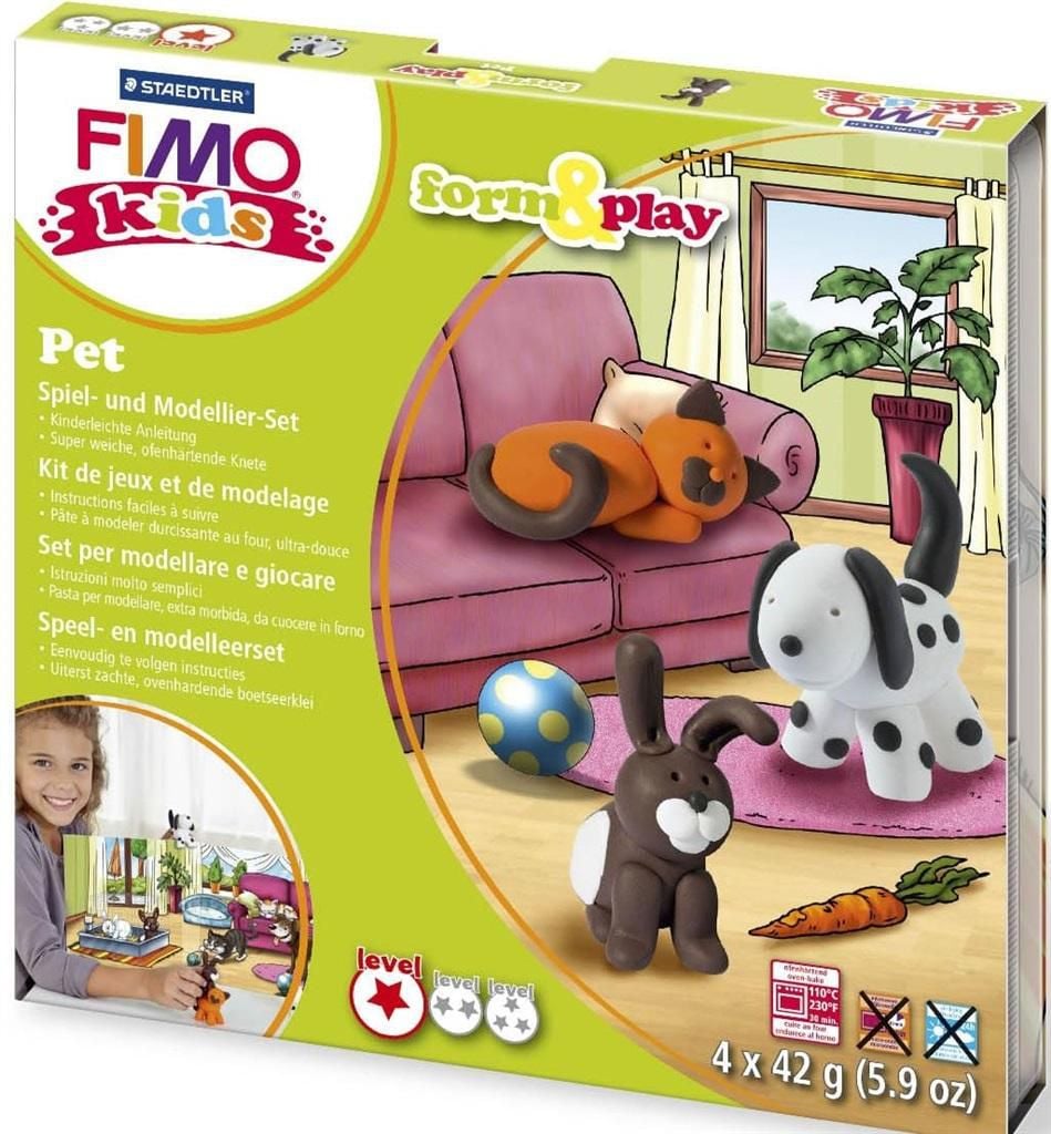 Set Staedtler modelaj fimo kids animale de companie STH-8034-02