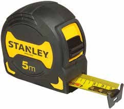 Ruleta Stanley, STHT0-33561, 5 m X 28 mm carcasa din cauciuc