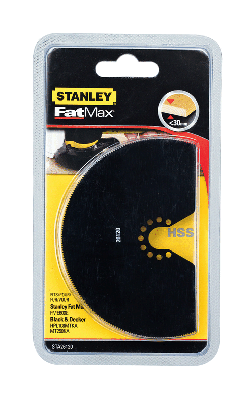 Disc Stanley STA26120 pentru fierastrau FatMax, 100 mm, Negru