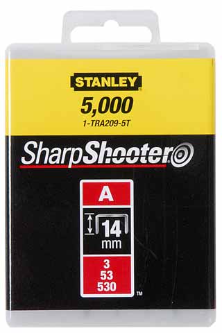 Set 1000 capse Stanley 1-TRA209, tip A 14mm 3/53/530